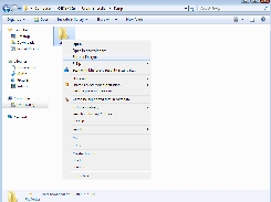 Extended Context Menu for Folders