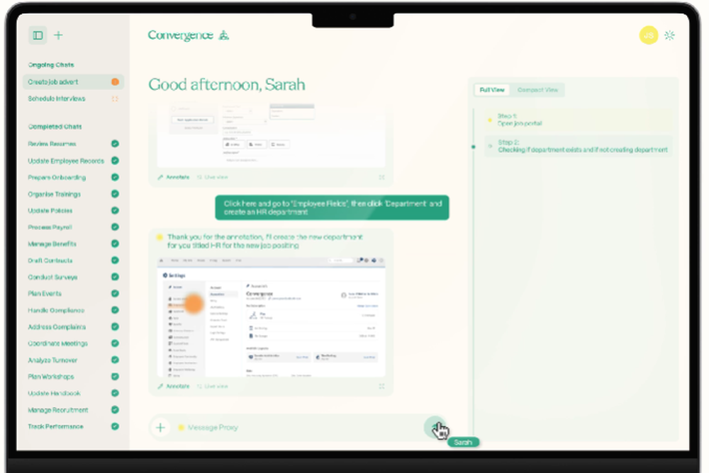 Convergence Screenshot 1