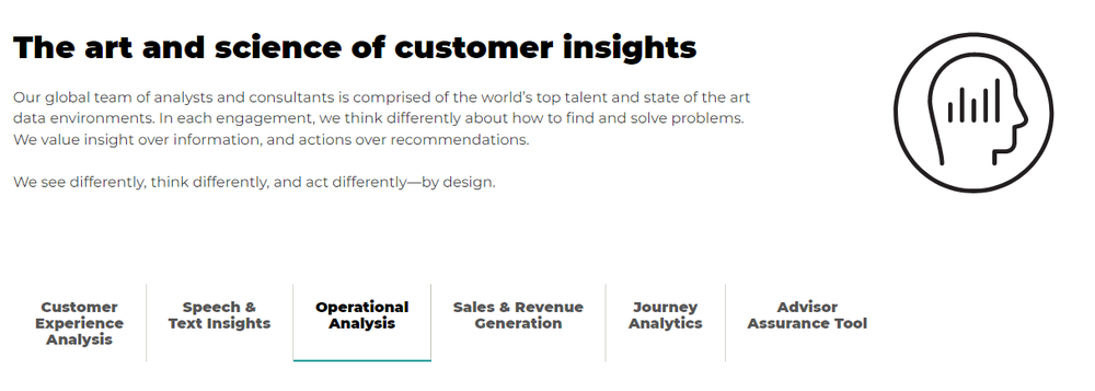 Convergys Analytics Screenshot 1
