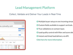 Lead Management Platoform