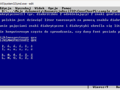 Podgląd pliku w IBM Latin II