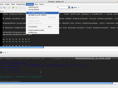 Przykład działania w Programmers Notepad