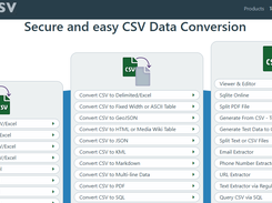 ConvertCSV Screenshot 1