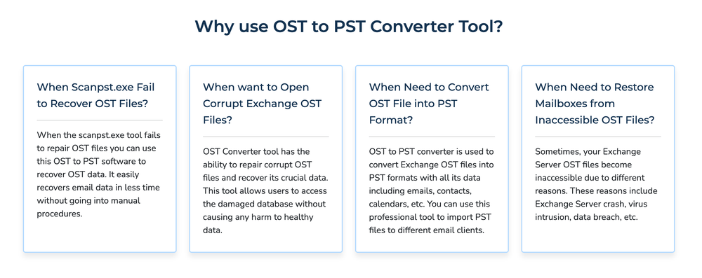 ConverterTools OST to PST Converter Screenshot 1