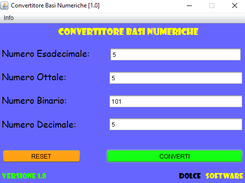 Convertitore Basi Numeriche Screenshot 3
