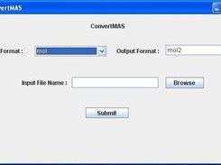 GUI of ConvertMAS