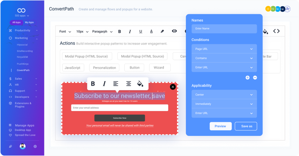 ConvertPath's Editor