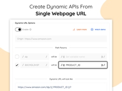 Dynamic URL Variables Scraping 