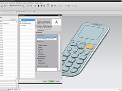 Annotation view of the Siemens NX integrated module