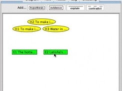 Creating an argument diagram (links still need to be added).