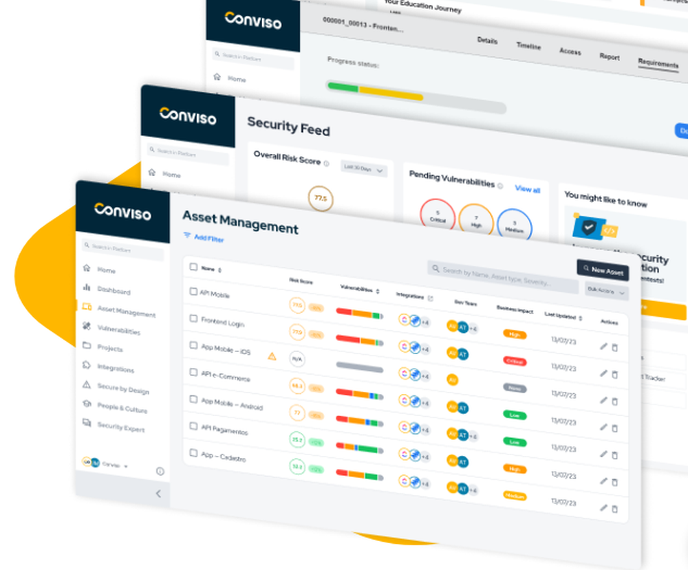 Conviso Platform Screenshot 1