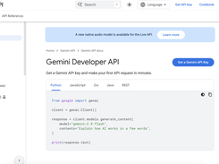 Cookbook (Google Gemini) Screenshot 1