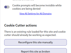 Cookie Cutter GDPR Auto Deny Screenshot 1