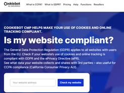 GDPR Compliance and ePrivacy CMP Solution - Cookiebot™