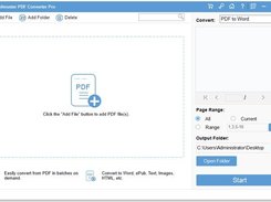 Coolmuster PDF Converter Pro Screenshot 1