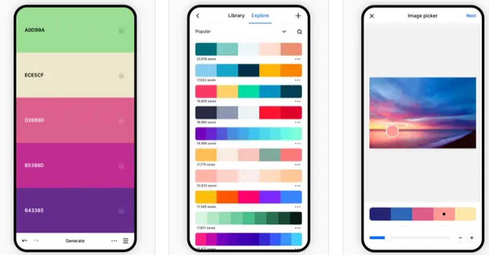 Coolors Screenshot 1
