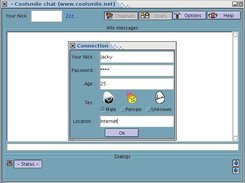 ASL/Connection dialog (Linux)