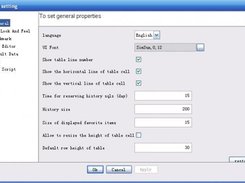 Global Setting
