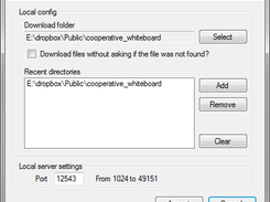 the application can download the image show on the host session. here are the configurable settings