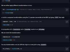 CoordinateTransformations.jl Screenshot 1