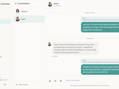 Communicate with your co-parent in one secure, organized thread