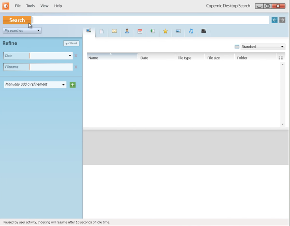Copernic Desktop Search Screenshot 1