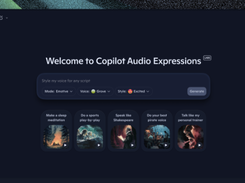 Copilot Audio Expressions Screenshot 1