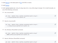 Copilot.vim Screenshot 1