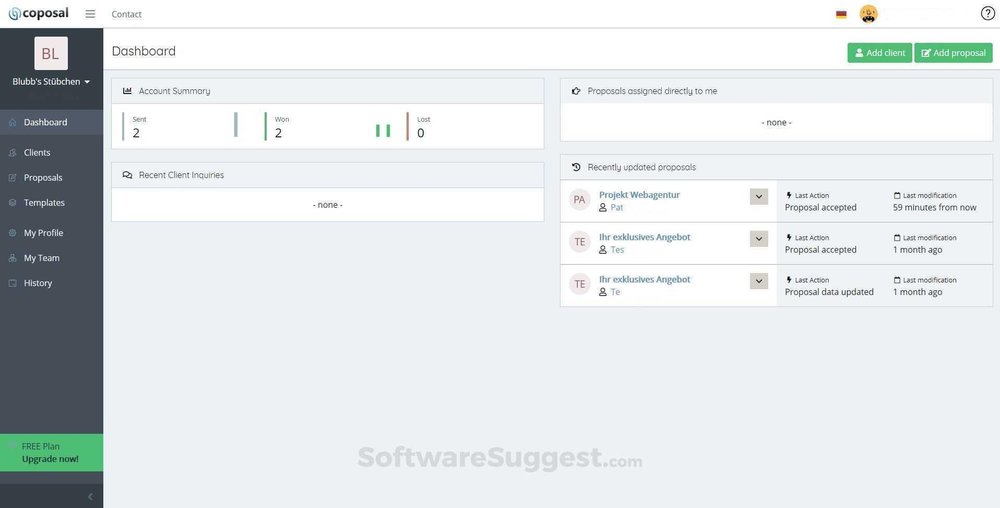 Coposal Screenshot 1
