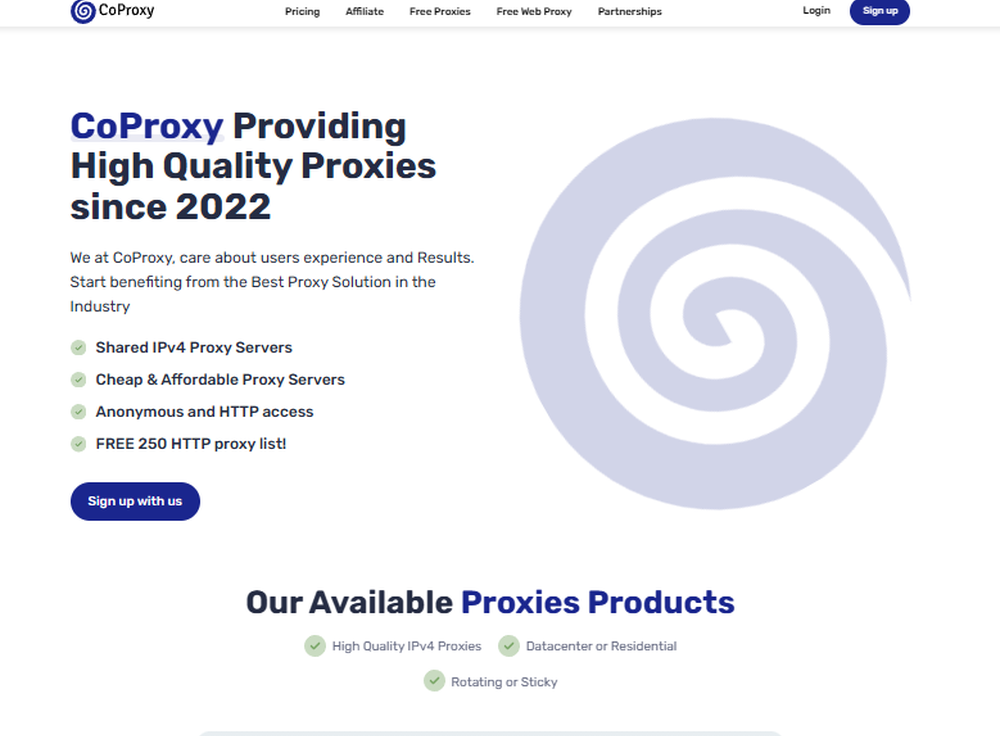 CoProxy Screenshot 1