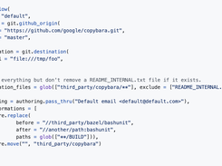Copybara Screenshot 1