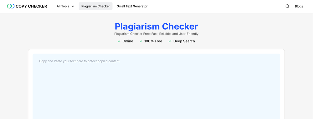 Copychecker - Best Plagiarism Checker