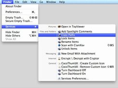 CopyPaths Service Screenshot 1