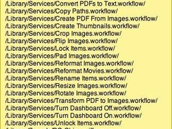 CopyPaths Service Screenshot 2