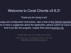 0.6.2 welcome on first launch
