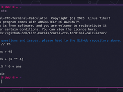 Version 0.5.0 screenshot