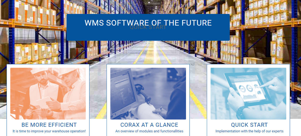 CORAX wms Screenshot 1
