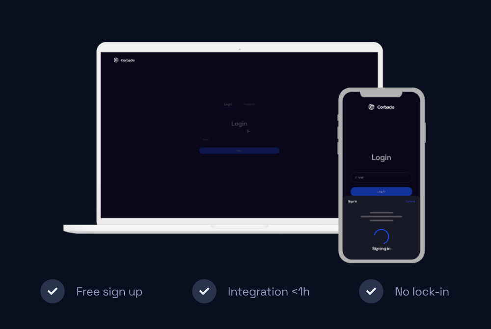 Corbado Screenshot 1