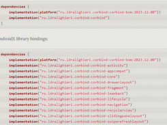 Corbind Screenshot 1