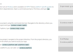 Cordova iOS Screenshot 1