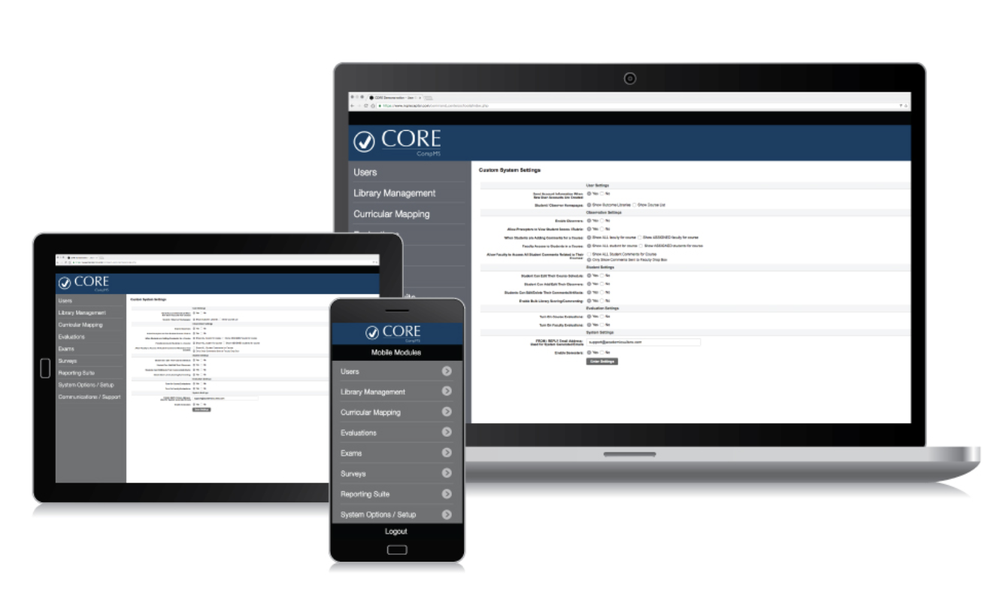 CORE CompMS Screenshot 1