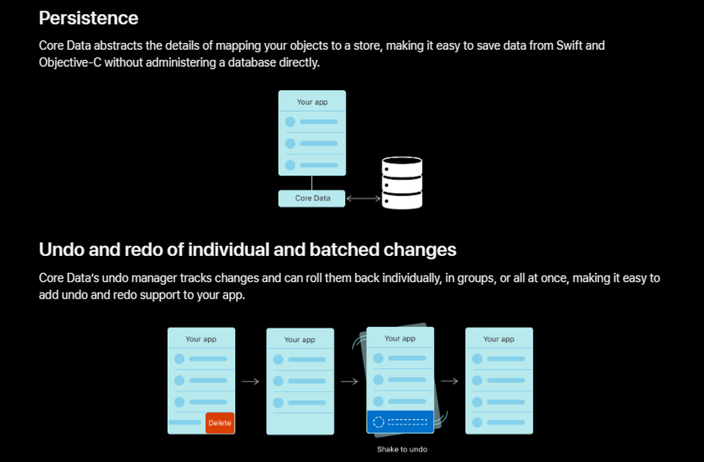 Core Data Screenshot 1