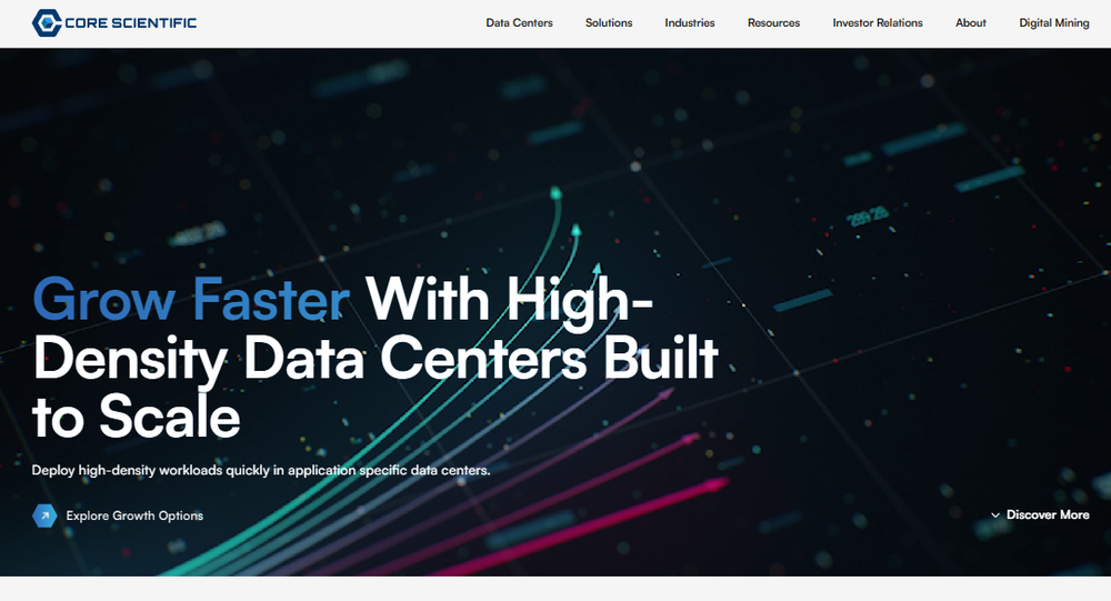 Core Scientific Screenshot 1