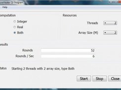 4 Start and Stop to run program