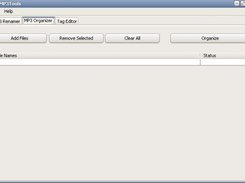 Image of the MP3 Organizer