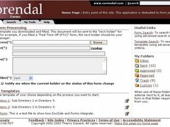 The home page