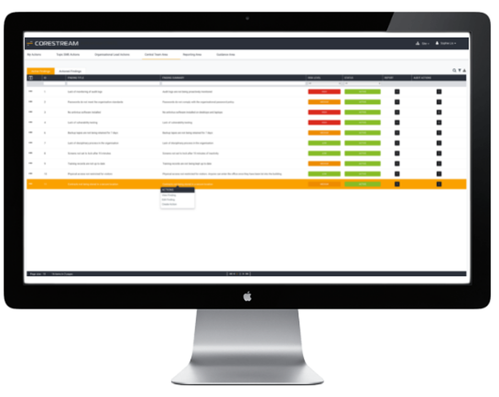 CoreStream Platform Screenshot 1