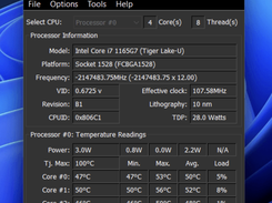 CoreTemp Screenshot 1
