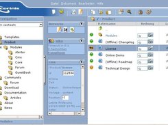 Corinis Administration CMS module in german with filemanager