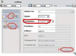 Corinis Administration CMS module - javascript image editor